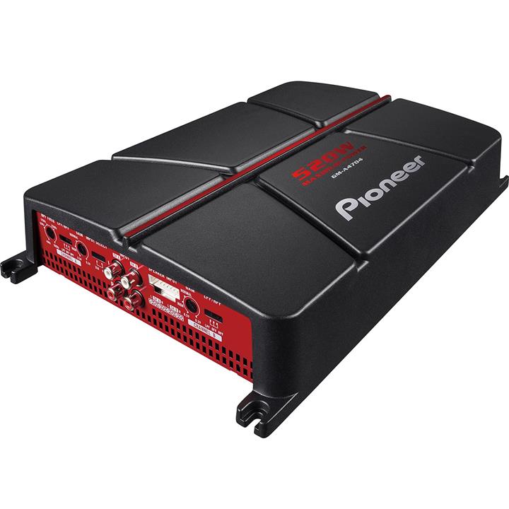 آمپلی فایر خودرو پایونیر مدل جی ام ای 4704 چهار کاناله Pioneer GM-A4704 4-Channel Bridgeable Car Amplifier